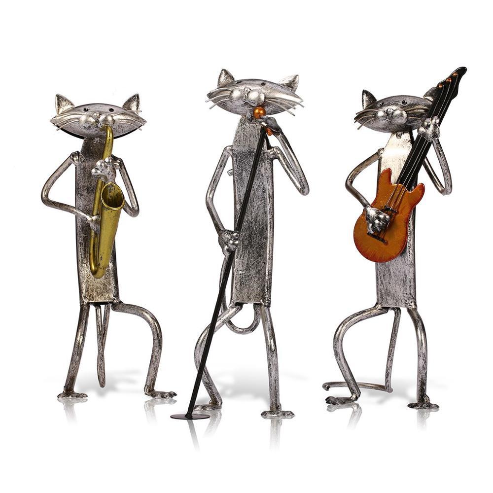 JazzCats – Musical Iron Cat Sculptures