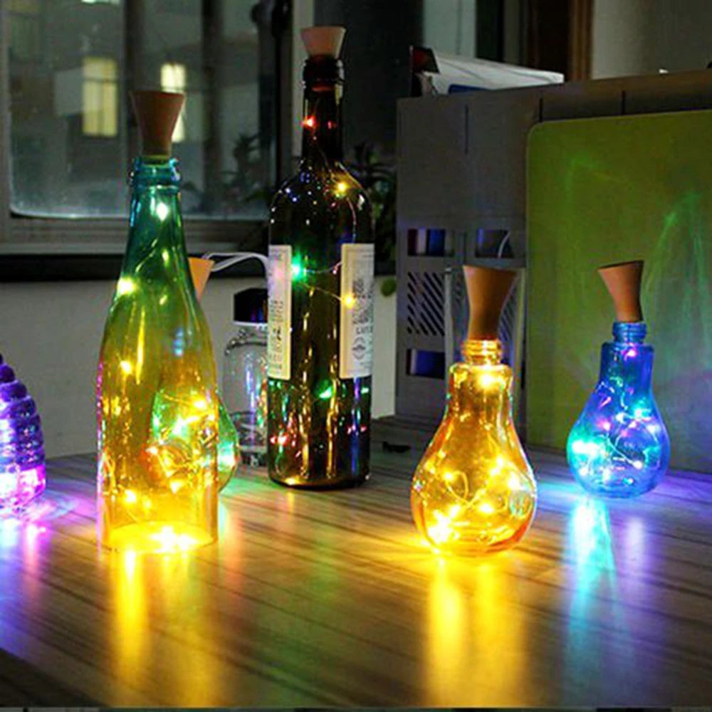 Charm de luz de corcho