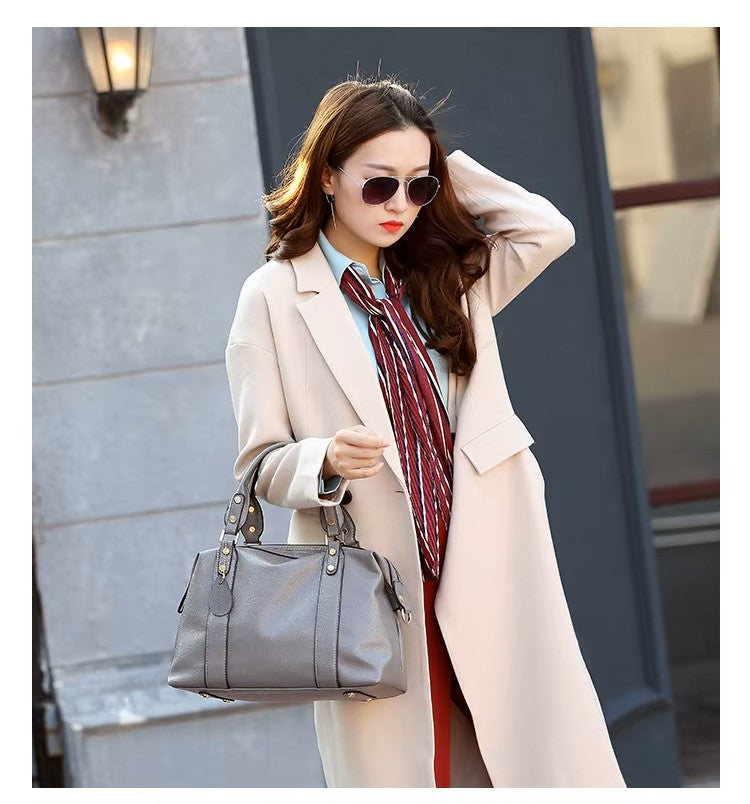 Eleganza Luxe - Fashion PU Leather Women's Handbag