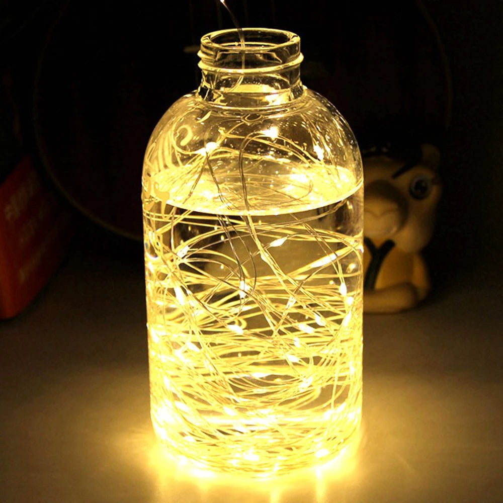 Charm de luz de corcho