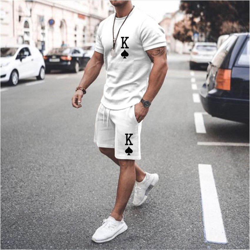 LuxeFit - Elegant and Casual Summer Men's Set