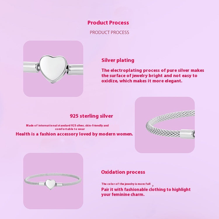 Heart Bracelet Valentine's Day Series Versatile High Sense