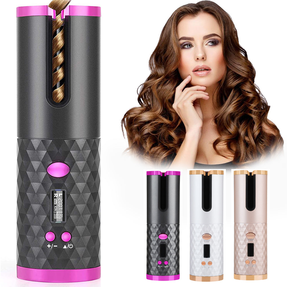 CurlaWave Pro - Cordless Automatic Curling Iron