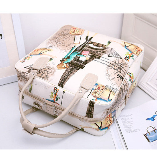 Cartoon Hand Travel Bag, Business Trip Bag, Luggage Bag, Sports Bag, Shoulder Travel Bag