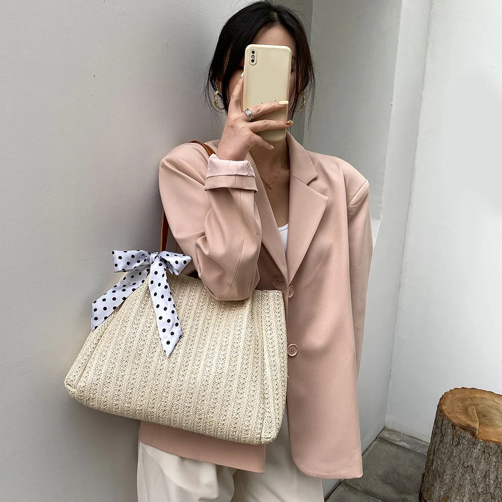 Solévia Tote — Spring Handcrafted Women's Bag