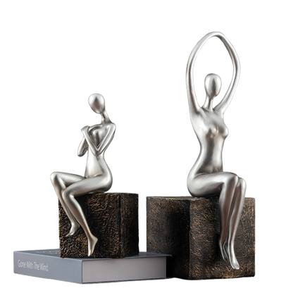 Creative Home Decoration Statue Wine Cabinet