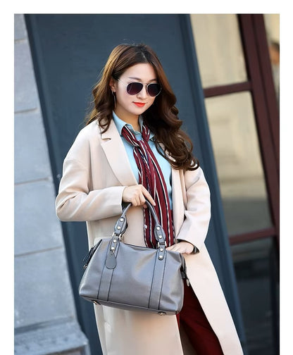 Eleganza Luxe - Fashion PU Leather Women's Handbag