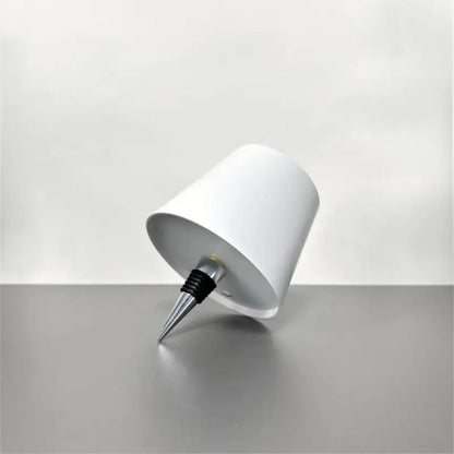 VinoGlow Touch Lamp: Wireless Wine Bottle LED Table Light (USB Rechargeable)