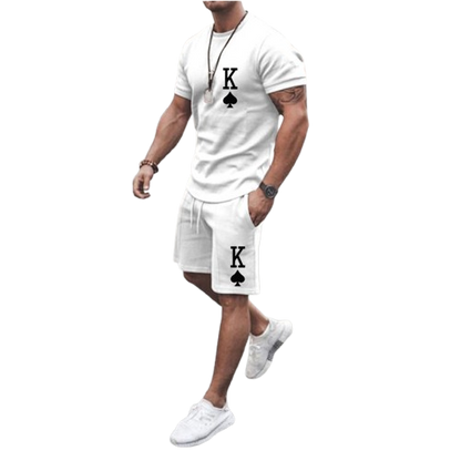 LuxeFit - Elegant and Casual Summer Men's Set