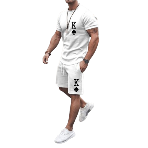 LuxeFit - Elegant and Casual Summer Men's Set