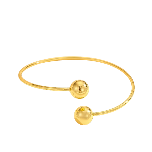 Aurora Luxe Dual Sphere Bracelet – Timeless Elegance Reimagined