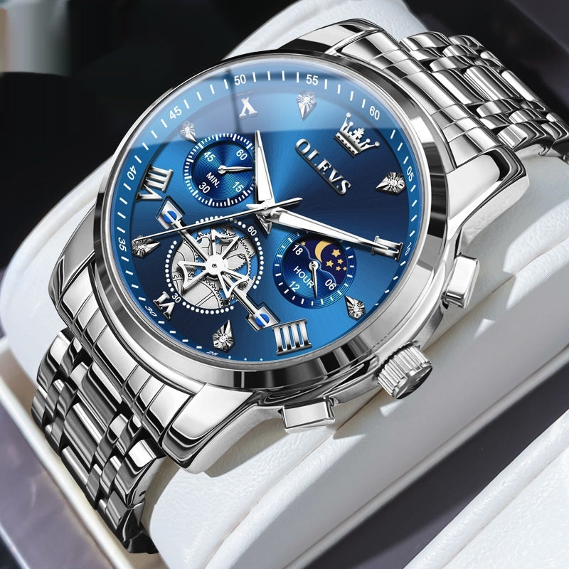 EternaQuartz - Stainless Steel Precision Watch