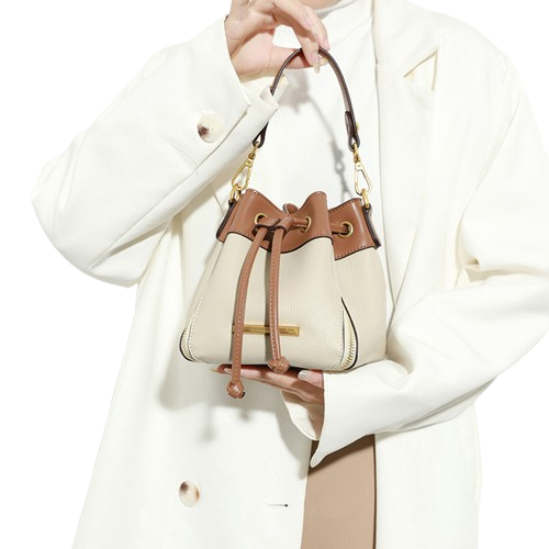AuraVersa – Premium Leather Bucket Shoulder Bag
